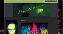 Desktop Screenshot of elrincondelabsintismo.com